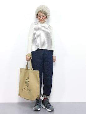 ひいこさん（レディース・154cm）の秋コーディネート