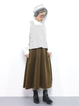 ひいこさん（レディース・154cm）の秋コーディネート