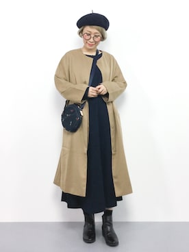 ひいこさん（レディース・154cm）の秋コーディネート