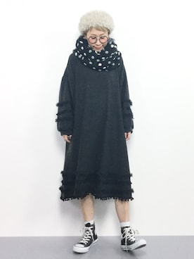 ひいこさん（レディース・154cm）の秋コーディネート