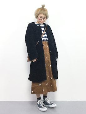 ひいこさん（レディース・154cm）の秋コーディネート