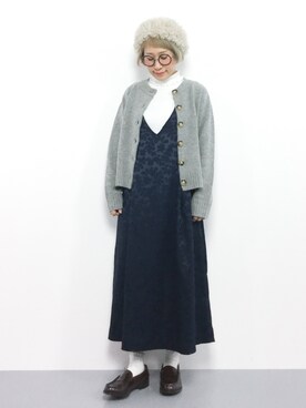 ひいこさん（レディース・154cm）の秋コーディネート