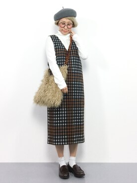 ひいこさん（レディース・154cm）の秋コーディネート