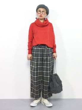 ひいこさん（レディース・154cm）の秋コーディネート