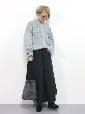 ひいこさん（レディース・154cm）の秋コーディネート