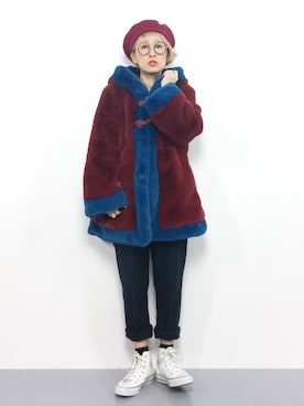 ひいこさん（レディース・154cm）の秋コーディネート