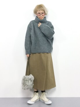 ひいこさん（レディース・154cm）の秋コーディネート