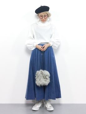 ひいこさん（レディース・154cm）の秋コーディネート