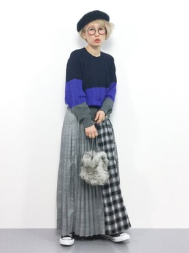 ひいこさん（レディース・154cm）の秋コーディネート