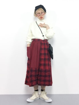 ひいこさん（レディース・154cm）の秋コーディネート