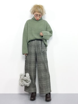 ひいこさん（レディース・154cm）の秋コーディネート