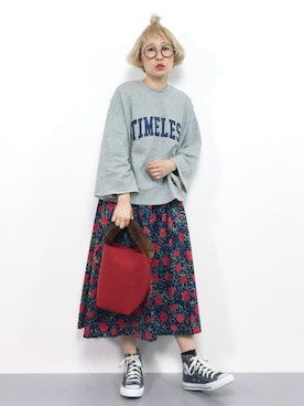 ひいこさん（レディース・154cm）の秋コーディネート