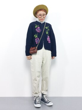 ひいこさん（レディース・154cm）の冬コーディネート