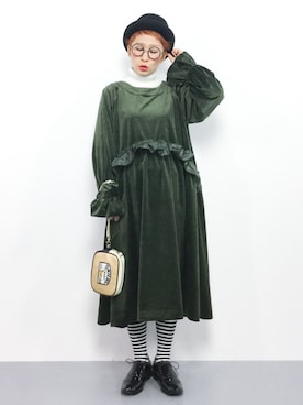 ひいこさん（レディース・154cm）の冬コーディネート