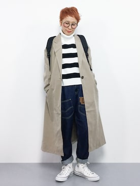 ひいこさん（レディース・154cm）の冬コーディネート