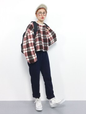 ひいこさん(レディース・154cm)の冬コーディネート