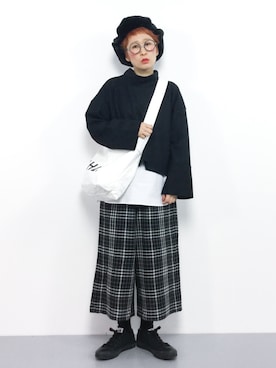 ひいこさん(レディース・154cm)の冬コーディネート