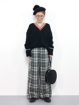 ひいこさん（レディース・154cm）の冬コーディネート