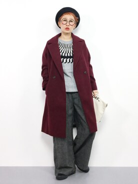 ひいこさん（レディース・154cm）の冬コーディネート