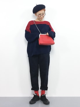 ひいこさん（レディース・154cm）の冬コーディネート