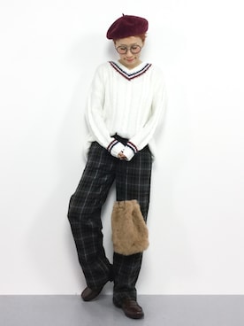 ひいこさん（レディース・154cm）の冬コーディネート