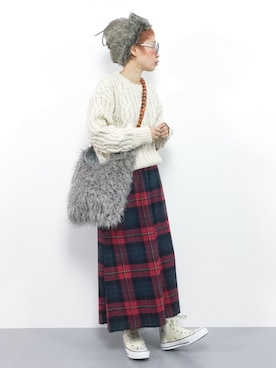 ひいこさん（レディース・154cm）の冬コーディネート