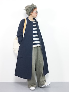 「Rodeo Crowns（ロデオクラウンズ）のアイテム（その他アウター）」を使った、ひいこさん（レディース・154cm）の冬コーディネート