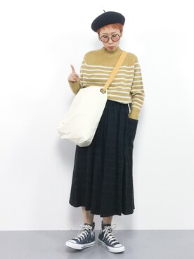 ひいこさん(レディース・154cm)の冬コーディネート