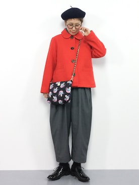 ひいこさん（レディース・154cm）の冬コーディネート