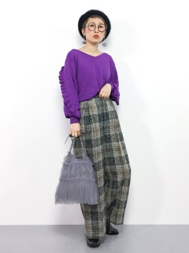 ひいこさん（レディース・154cm）の冬コーディネート