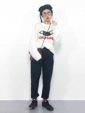 ひいこさん(レディース・154cm)の冬コーディネート