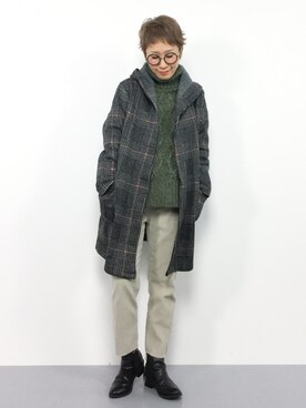ひいこさん（レディース・154cm）の冬コーディネート