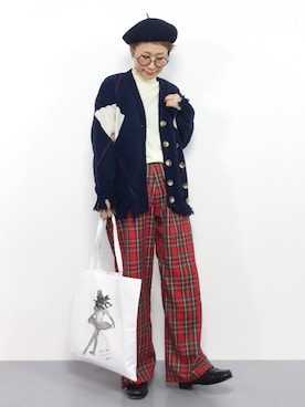 ひいこさん（レディース・154cm）の冬コーディネート