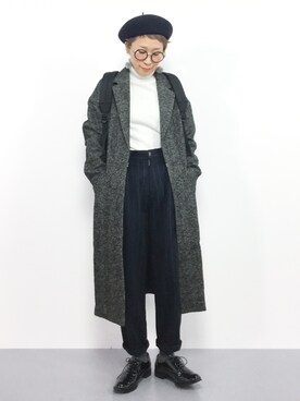 ひいこさん(レディース・154cm)の冬コーディネート