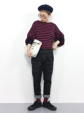 ひいこさん(レディース・154cm)の冬コーディネート