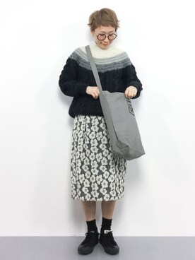 ひいこさん（レディース・154cm）の冬コーディネート