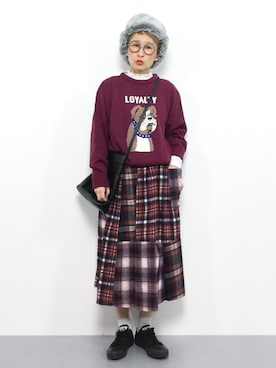 ひいこさん(レディース・154cm)の冬コーディネート