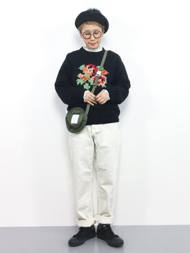 ひいこさん（レディース・154cm）の冬コーディネート