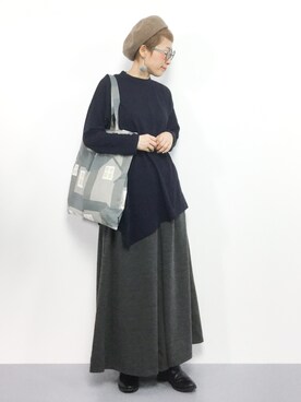 ひいこさん（レディース・154cm）の冬コーディネート