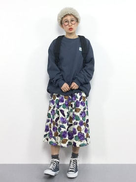 ひいこさん（レディース・154cm）の冬コーディネート