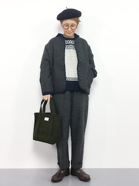 ひいこさん(レディース・154cm)の冬コーディネート