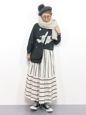 ひいこさん（レディース・154cm）の冬コーディネート