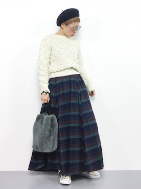 ひいこさん（レディース・154cm）の冬コーディネート