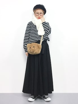 ひいこさん(レディース・154cm)の冬コーディネート