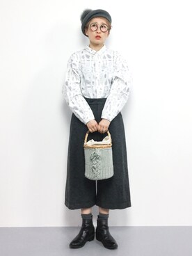 ひいこさん（レディース・154cm）の冬コーディネート