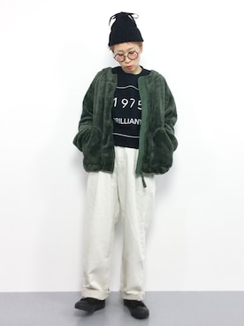 ひいこさん（レディース・154cm）の冬コーディネート