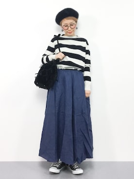 ひいこさん（レディース・154cm）の冬コーディネート