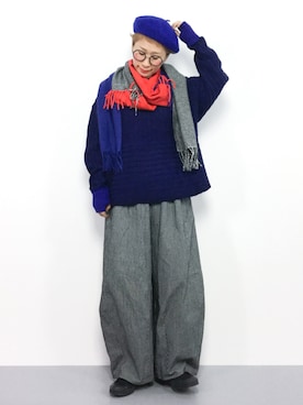 ひいこさん（レディース・154cm）の冬コーディネート