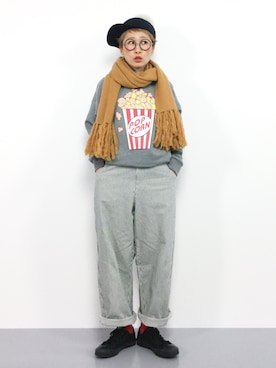 ひいこさん（レディース・154cm）の冬コーディネート