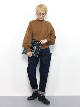 ひいこさん(レディース・154cm)の冬コーディネート